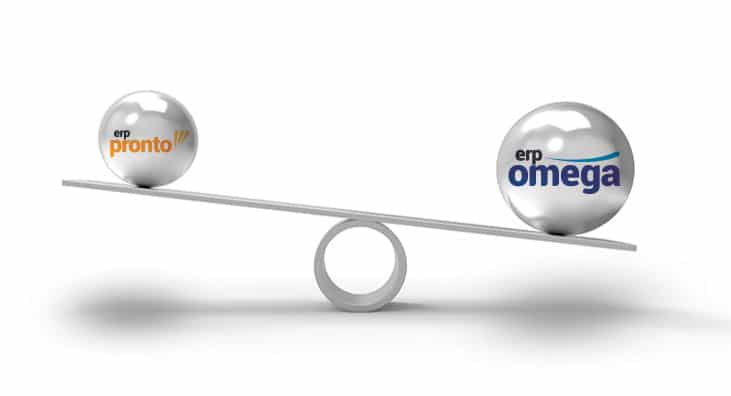 Quando usar o ERP Pronto ou ERP Omega?